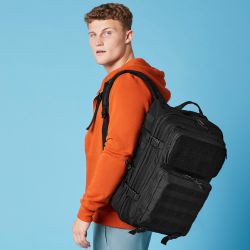 Sac à dos militaire 35L en polyester avec compartiment pour ordinateur portable
