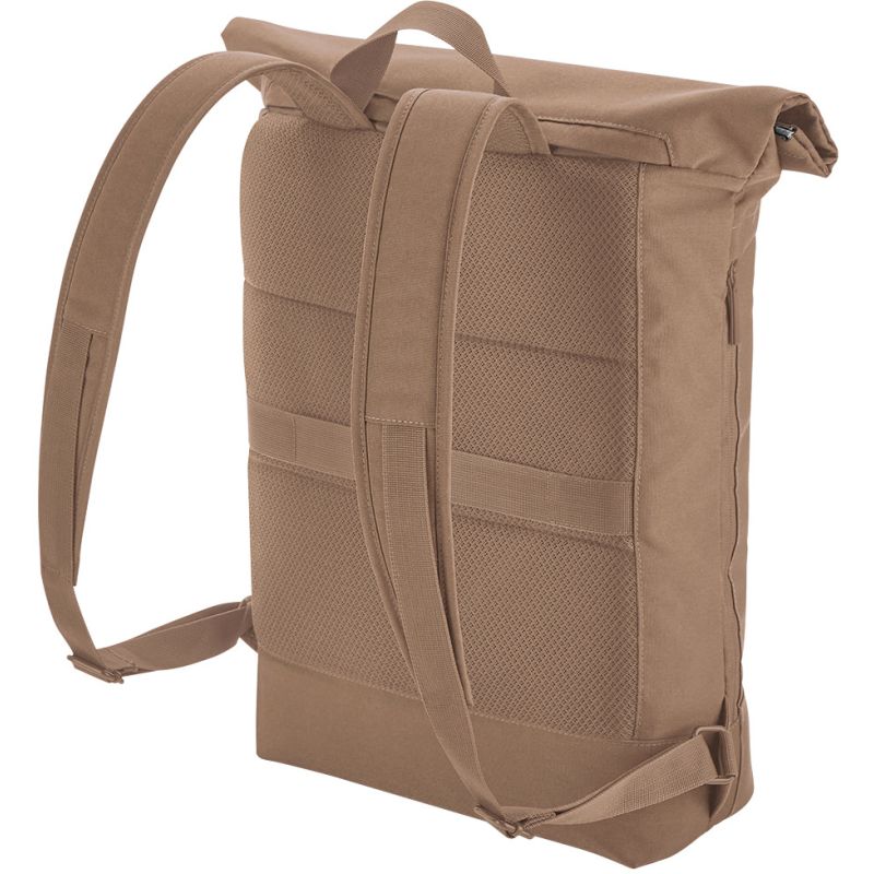 Sac à dos déperlant, fermeture à enroulement et magnétique idéal pour ordinateur, 15 litres