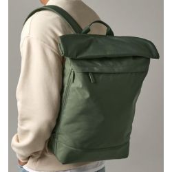 Sac à dos déperlant, fermeture à enroulement et magnétique idéal pour ordinateur, 15 litres