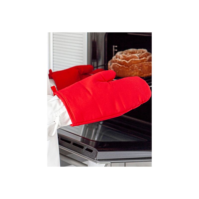 Gant de cuisine résistant à la chaleur en polyester et coton, 240 g/m²