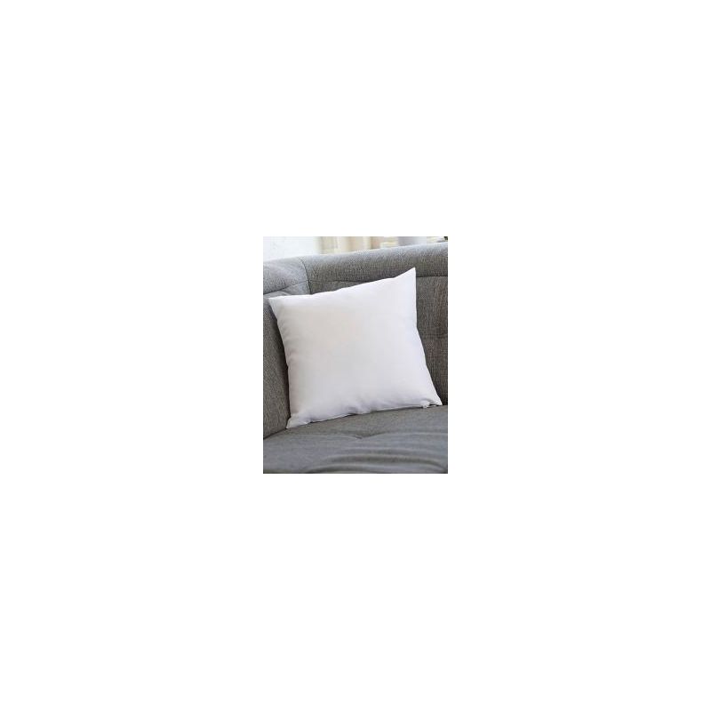 Housse de coussin en polyester sublimable avec fermeture zippée, 130 g/m²