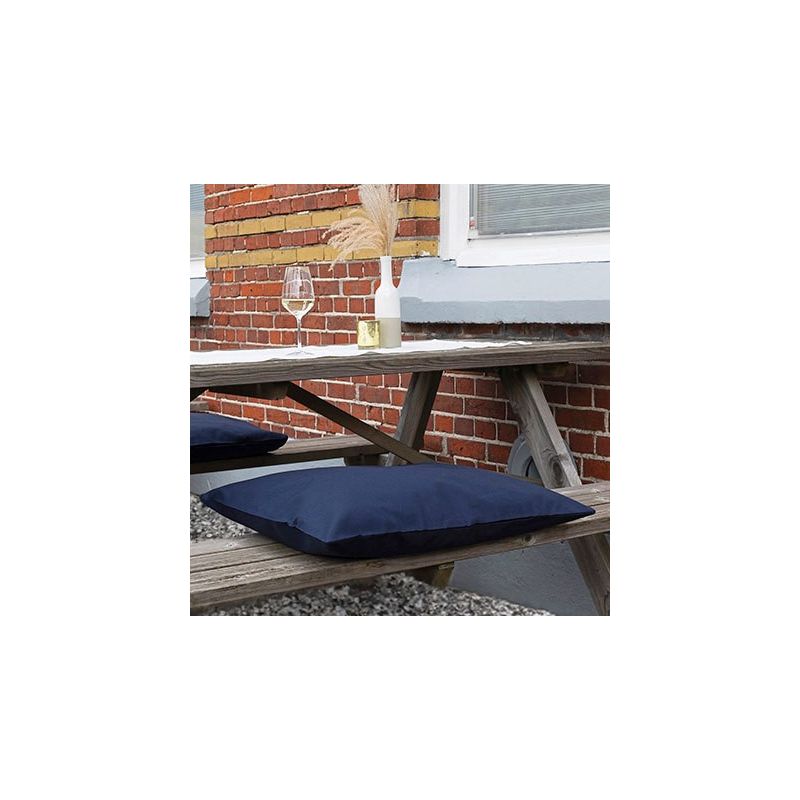 Housse de coussin en coton sergé pré-rétréci, 230 g/m²