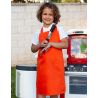 Tablier de barbecue enfant en polyester et coton, 240 g/m²