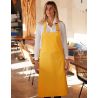 Tablier de barbecue ajustable en polyester et coton, 240 g/m²