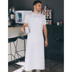 Tablier de barbecue XL en polyester, tissage en sergé, 240 g/m²