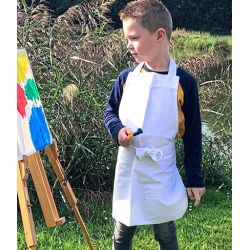 Tablier de barbecue enfant en polyester, 240 g/m²