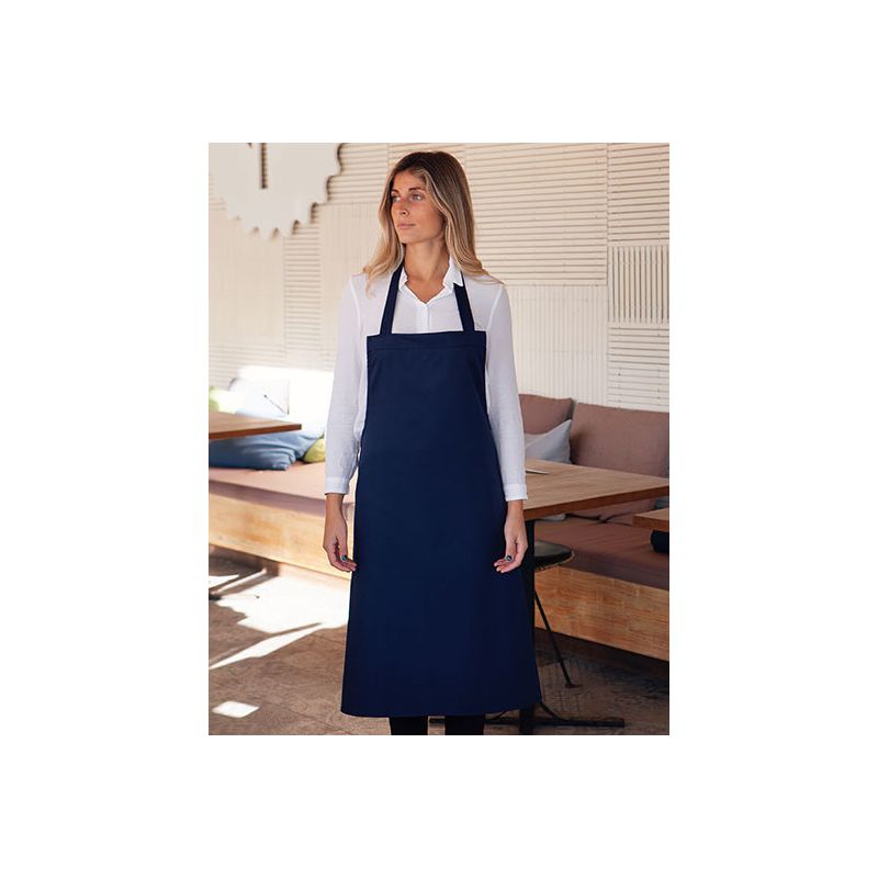 Tablier de barbecue en sergé polyester et coton, 240 g/m²
