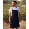 Tablier de barbecue en coton sergé prérétréci, 230 g/m²