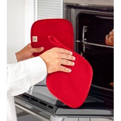 Manique de cuisine en polyester et coton résistant à la chaleur, 240 g/m²