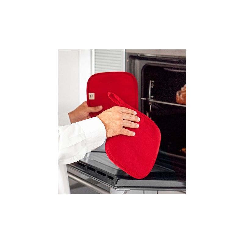 Manique de cuisine en polyester et coton résistant à la chaleur, 240 g/m²