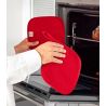 Manique de cuisine en polyester et coton résistant à la chaleur, 240 g/m²