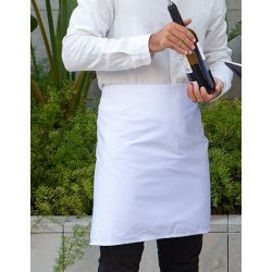 Tablier de boulanger sans poche avec points de tension renforcés, 240 g/m²