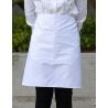 Tablier de boulanger avec poches, points de tension renforcés, 240 g/m²