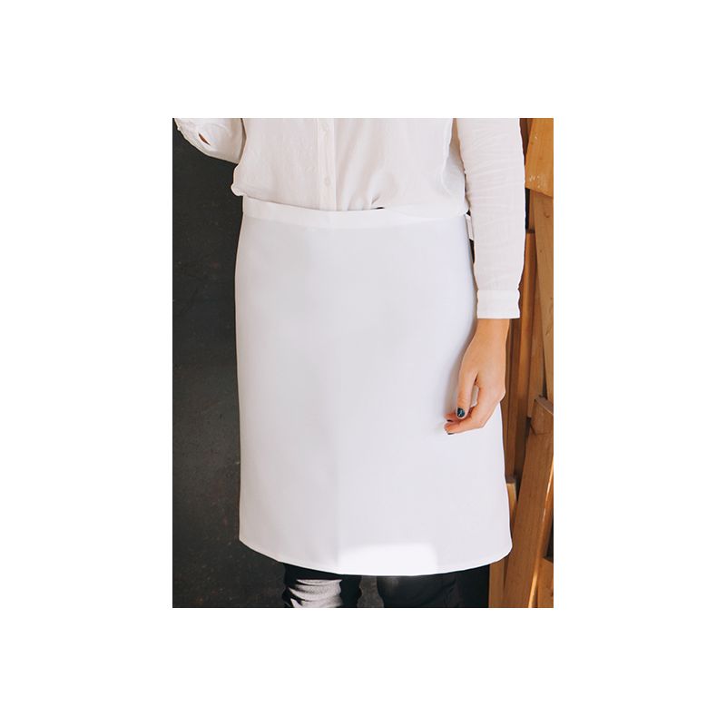 Tablier de cuisine en polyester spécial sublimation avec tissage en sergé, 240 g/m²