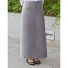 Tablier de bistro très long XL sans poche en polycoton sergé, 240 g/m²
