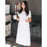 Tablier de cuisine en polyester spécial sublimation avec tissage sergé, 240 g/m²