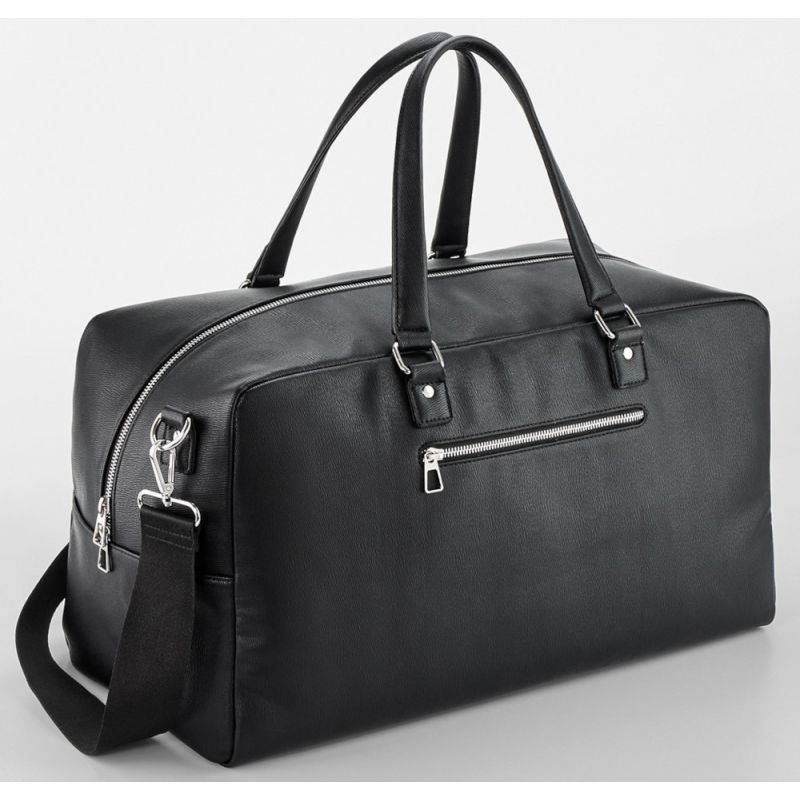 Sac de voyage en simili cuir avec bandoulière réglable, 25 litres