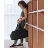 Sac de voyage en polyester recyclé avec poches et ouverture zippée