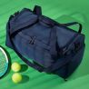 Sac de sport en polyester recyclé 900D, poches raquette et chaussures