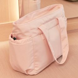 Sac cabas oversize en polyester recyclé, compartiment pour ordinateur, 21 litres