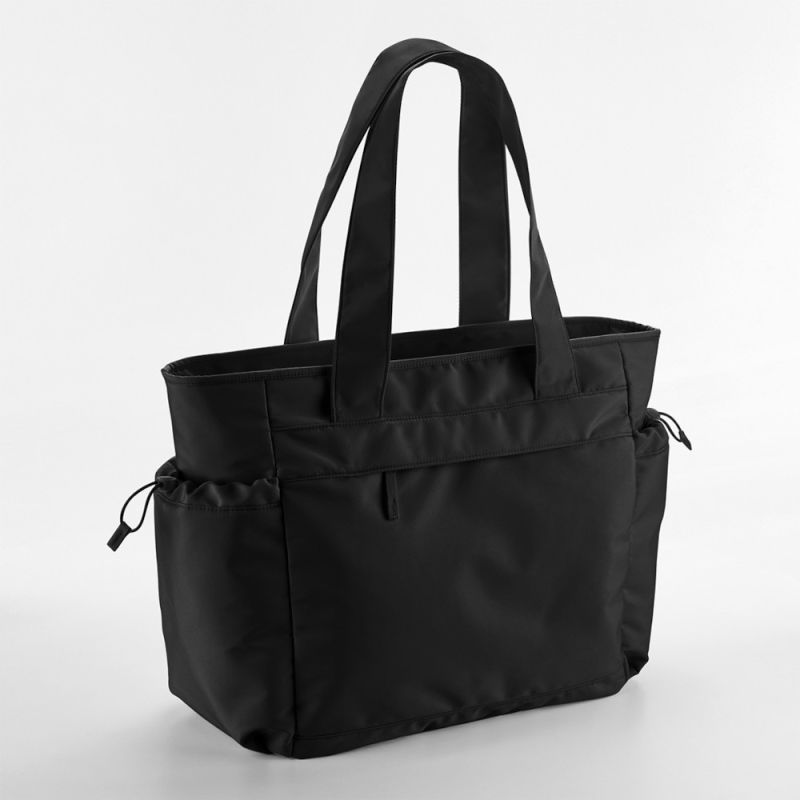 Sac cabas oversize en polyester recyclé, compartiment pour ordinateur, 21 litres