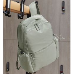 Sac à dos en polyester recyclé avec compartiment pour ordinateur portable