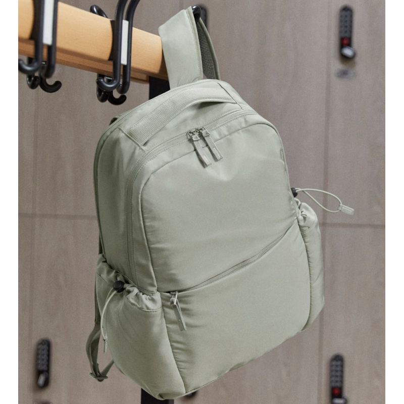 Sac à dos en polyester recyclé avec compartiment pour ordinateur portable