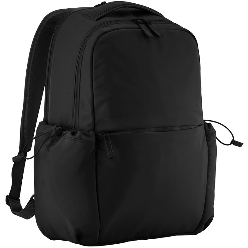 Sac à dos en polyester recyclé avec compartiment pour ordinateur portable