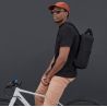 Sac à dos pour ordinateur portable en polyester recyclé déperlant, 16 litres