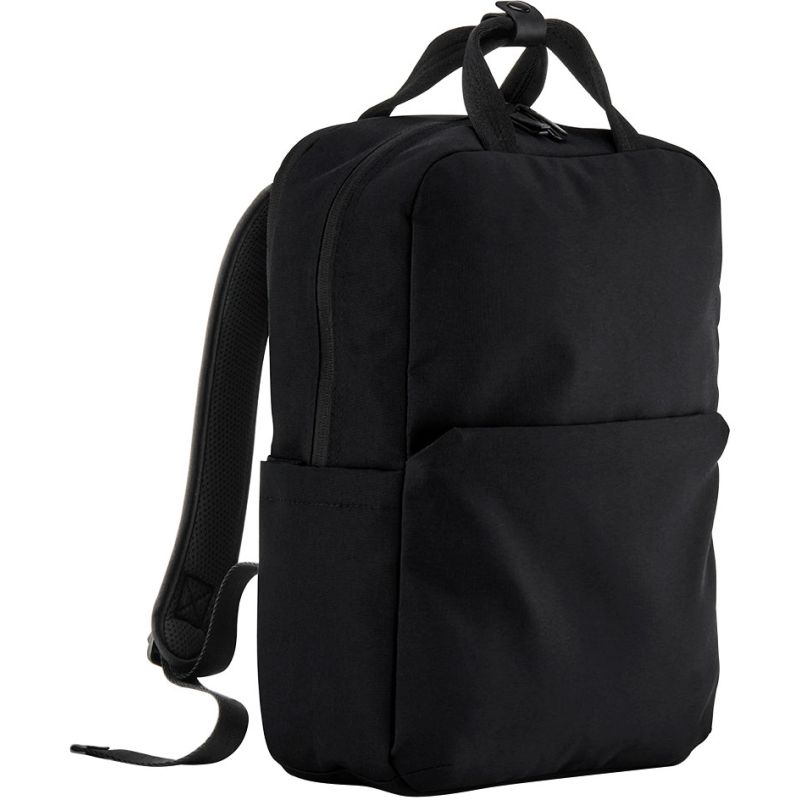 Sac à dos pour ordinateur portable en polyester recyclé déperlant, 16 litres
