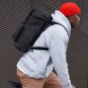 Sac à dos imperméable pour ordinateur portable en polyester recyclé, 21 litres