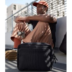 Pochette organiser en polyester recyclé déperlant 600D, poches zippées