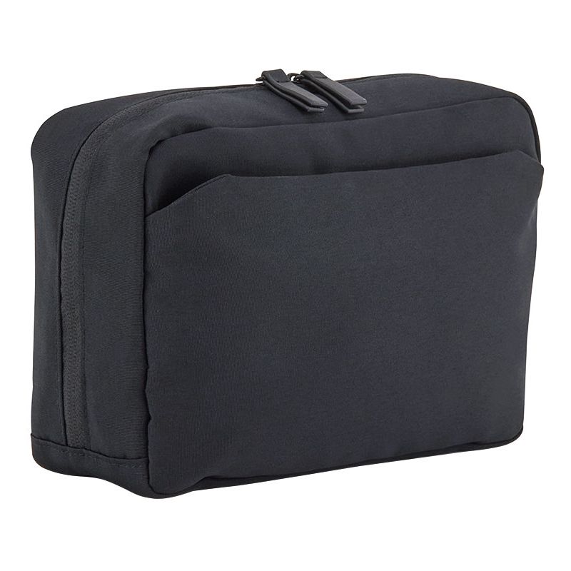 Pochette organiser en polyester recyclé déperlant 600D, poches zippées