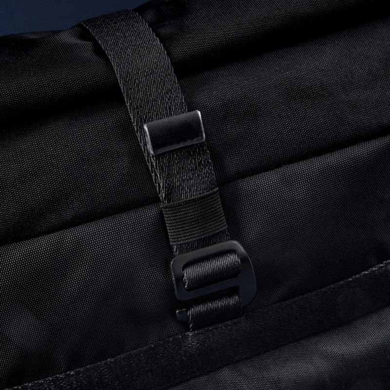 Sac à dos pour ordinateur en polyester recyclé, fermeture par enroulement, 22 litres