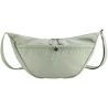 Sac à bandoulière en polyester recyclé, ouverture zippée à double sens