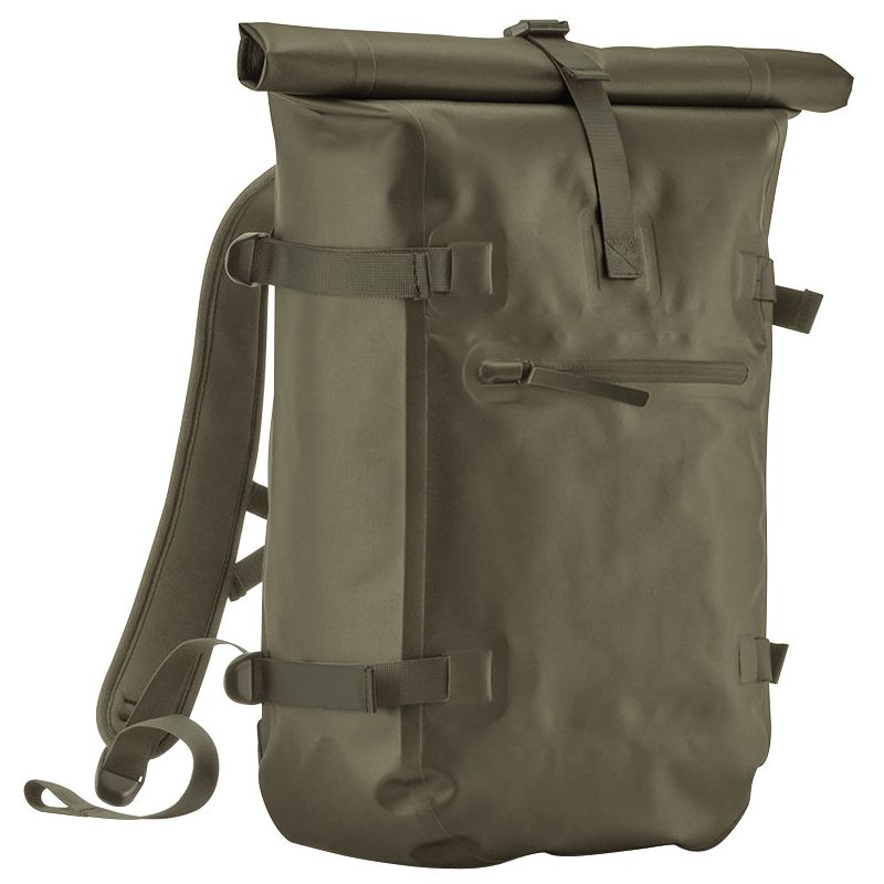 Sac à dos imperméable en polyester recyclé avec fermeture rouleau, 18 litres