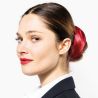 Foulard satiné chic et tendance, format 140 x 25 cm