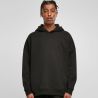 Sweat à capuche oversize très ample, capuche avec col croisé, sans poche, 300 g/m²