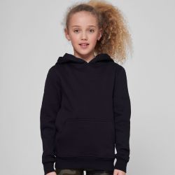 Sweat à capuche enfant, poche kangourou, capuche sans cordon, 300 g/m²