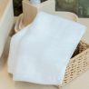 Serviette pour invités en coton biologique épaisse, boucle de suspension, 600 g/m²
