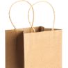 Sac papier 100 g/m² en finition naturelle