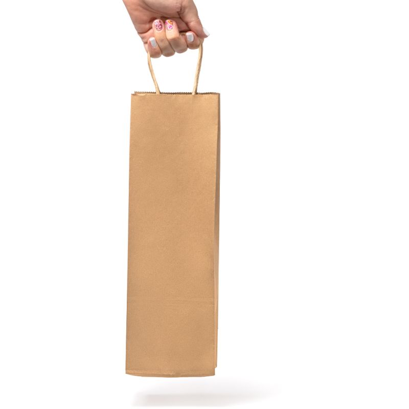 Sac papier 100 g/m² en finition naturelle