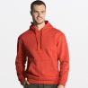 Sweat à capuche avec cordon de serrage ton sur ton, 275 g/m²