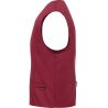 Gilet pour homme de service raffiné avec coupe ajustée et pinces, 215 g/m²