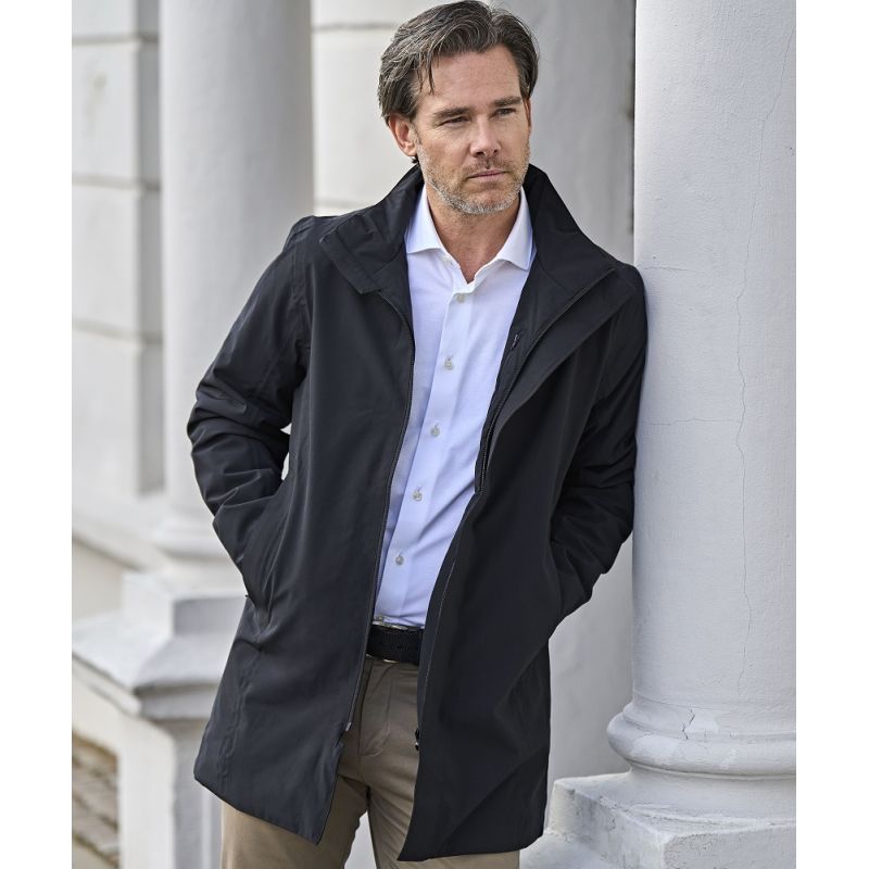 Parka homme longue toutes saisons classique et sportive, 260 g/m²