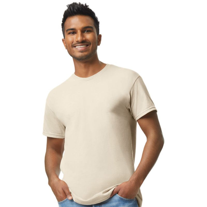 Tee-shirt coton jersey open-end, col rond, HEAVY cotton, 185 g/m²