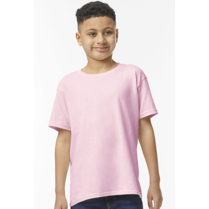 T-shirt enfant manches courtes en heavy coton jersey, 180 g/m²