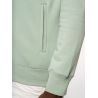 Sweat-shirt French Terry écoresponsable zippé à capuche, toucher doux, NO LABEL, 300 g/m²