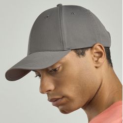 Casquette baseball 6 panneaux en polyester légère et respirante, 170 g/m²
