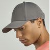 Casquette baseball 6 panneaux en polyester légère et respirante, 170 g/m²